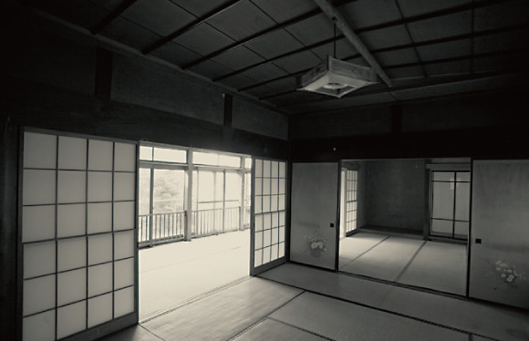 解体前の和室
