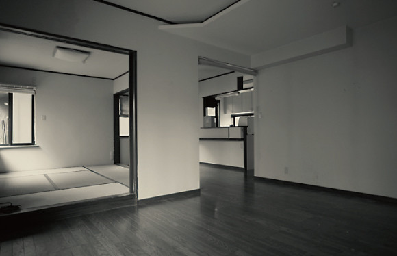 解体前の室内