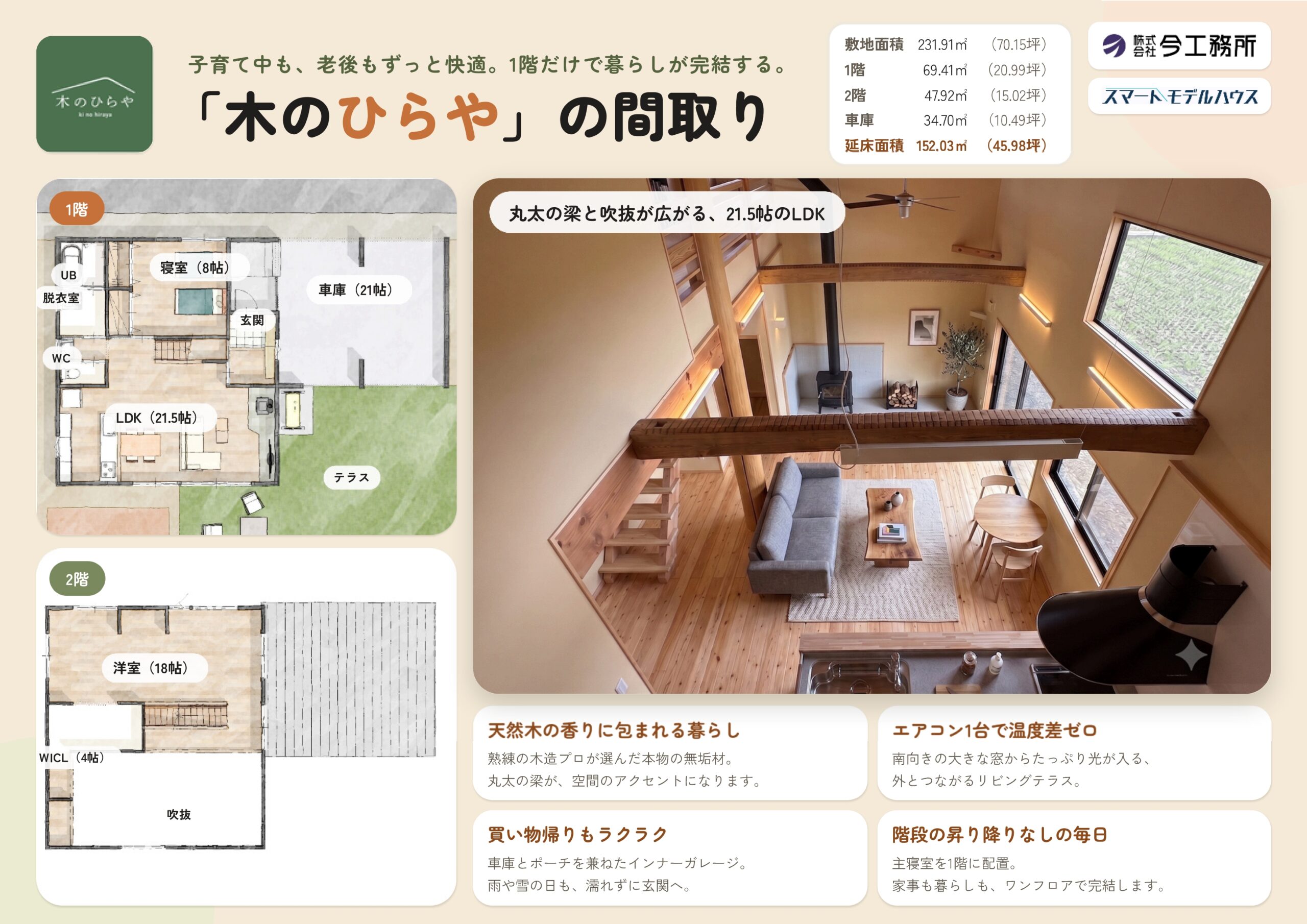 1階・2階の間取り資料(拡大して確認できます)