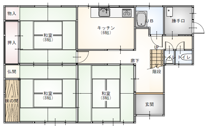 間取り(1階)